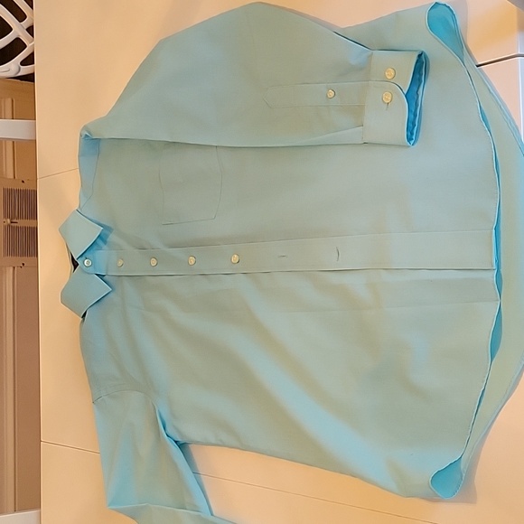 Stafford Performance Men's Long Sleeve Collared Shirt - Picture 2 of 5